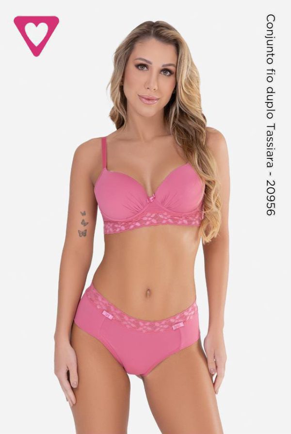 Conjunto Fio Duplo Tassiara