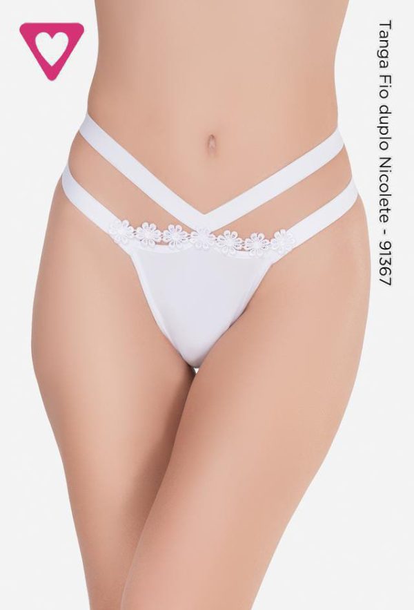 Tangas fio duplo Nicolete