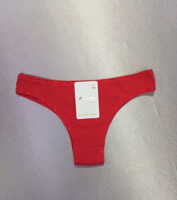 Tanga de algodón
